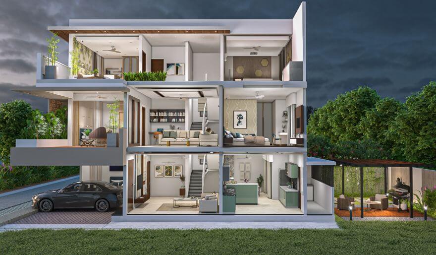 Buildiko Spring Woods Villas